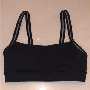 Lululemon mesh strapped sports bra
